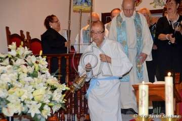 Procesión de la Inmaculada Concepción en Jinámar (Foto Francisco Javier Santana)